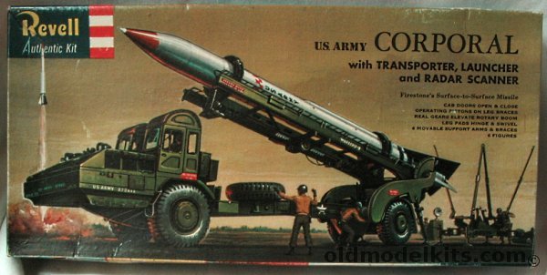 Revell 1/40 Corporal Missile and Transporter - 'S' Kit Great Britain, H1818 plastic model kit